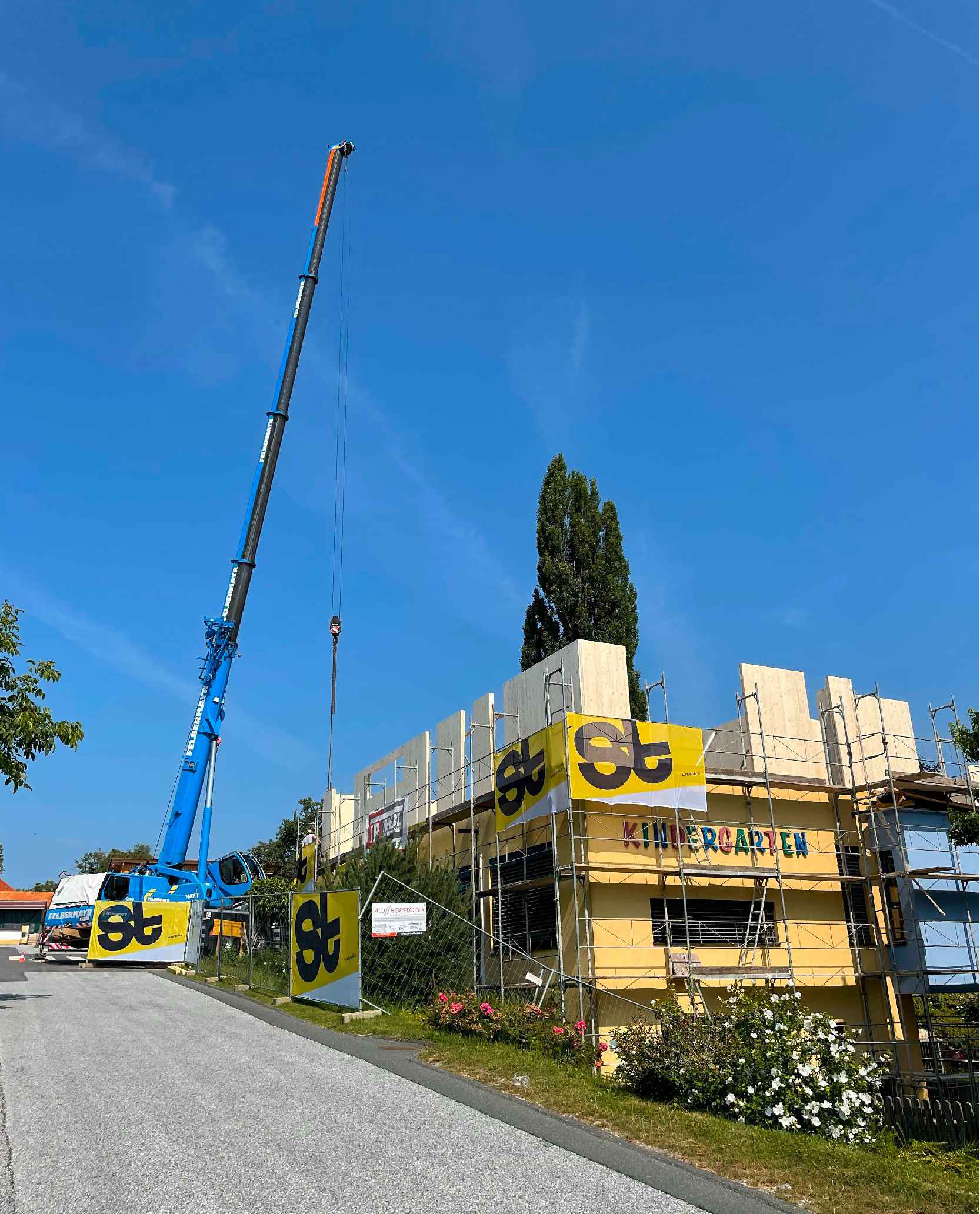 Zubau (Aufstockung) Kindergarten Dobl