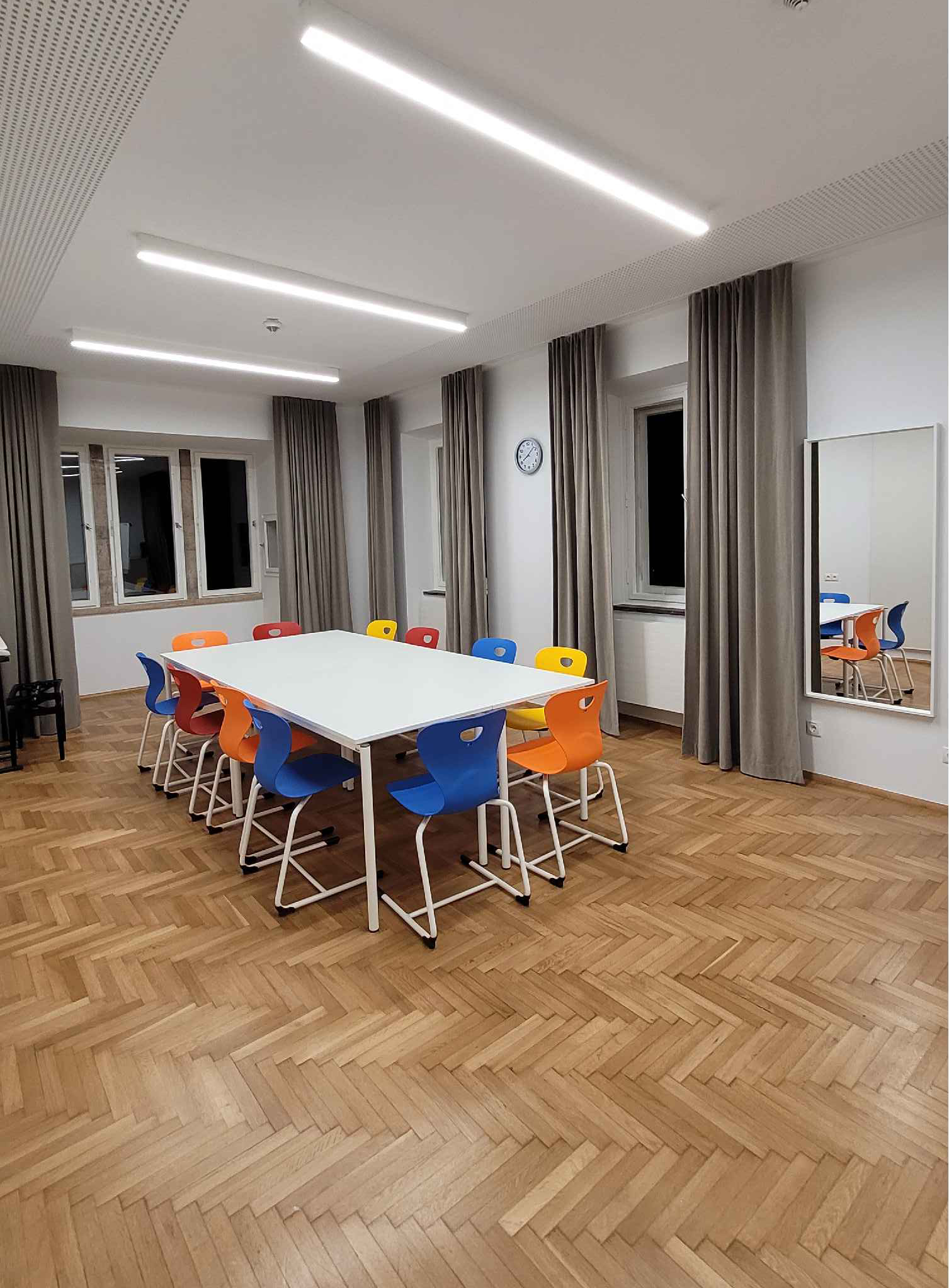 Umbau Musikschule im Sendergebäude Dobl