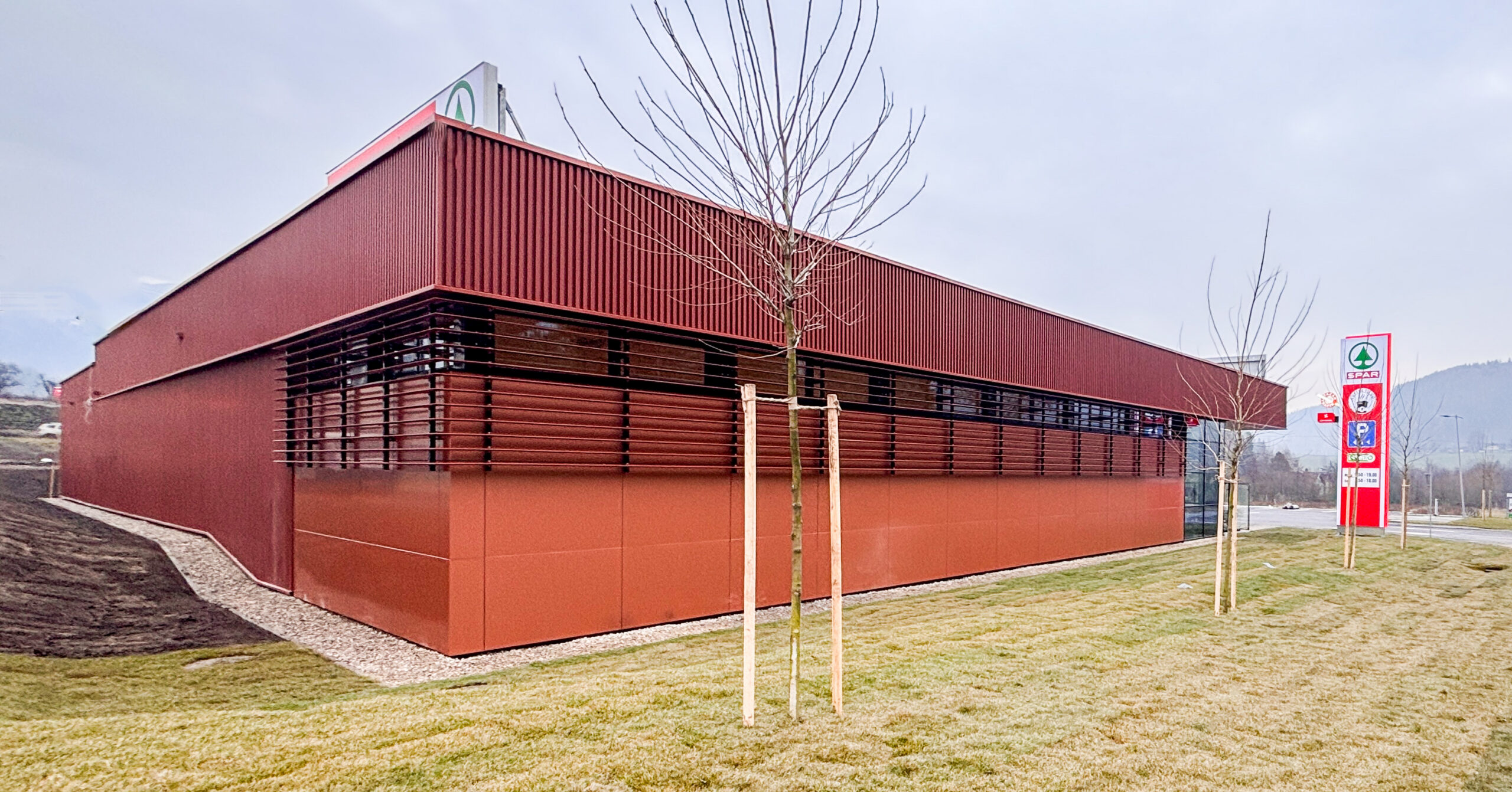 Neubau Spar Supermarkt Klein St. Paul