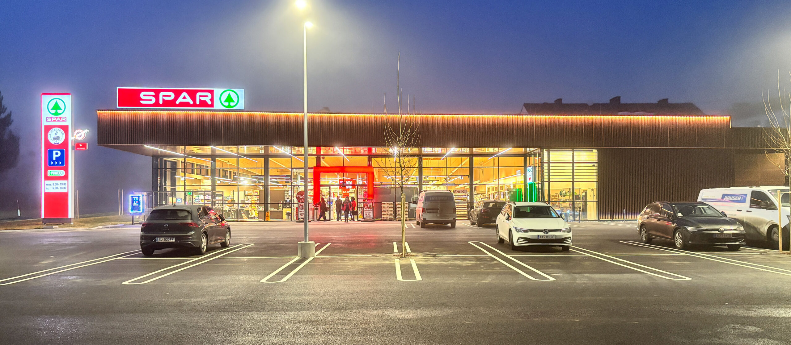 Neubau Spar Supermarkt Klein St. Paul