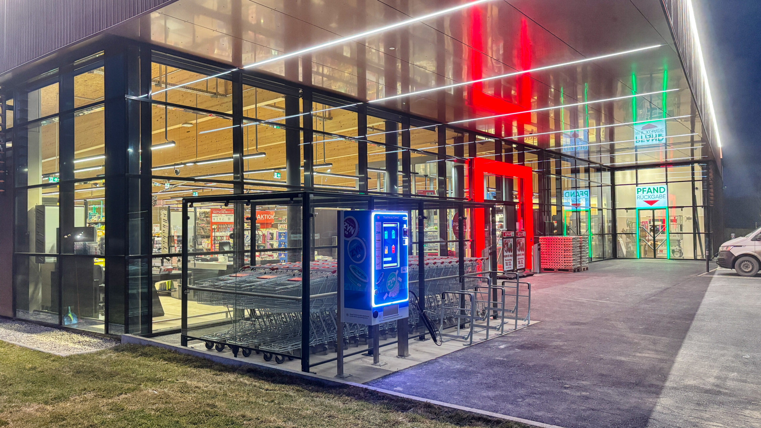 Neubau Spar Supermarkt Klein St. Paul