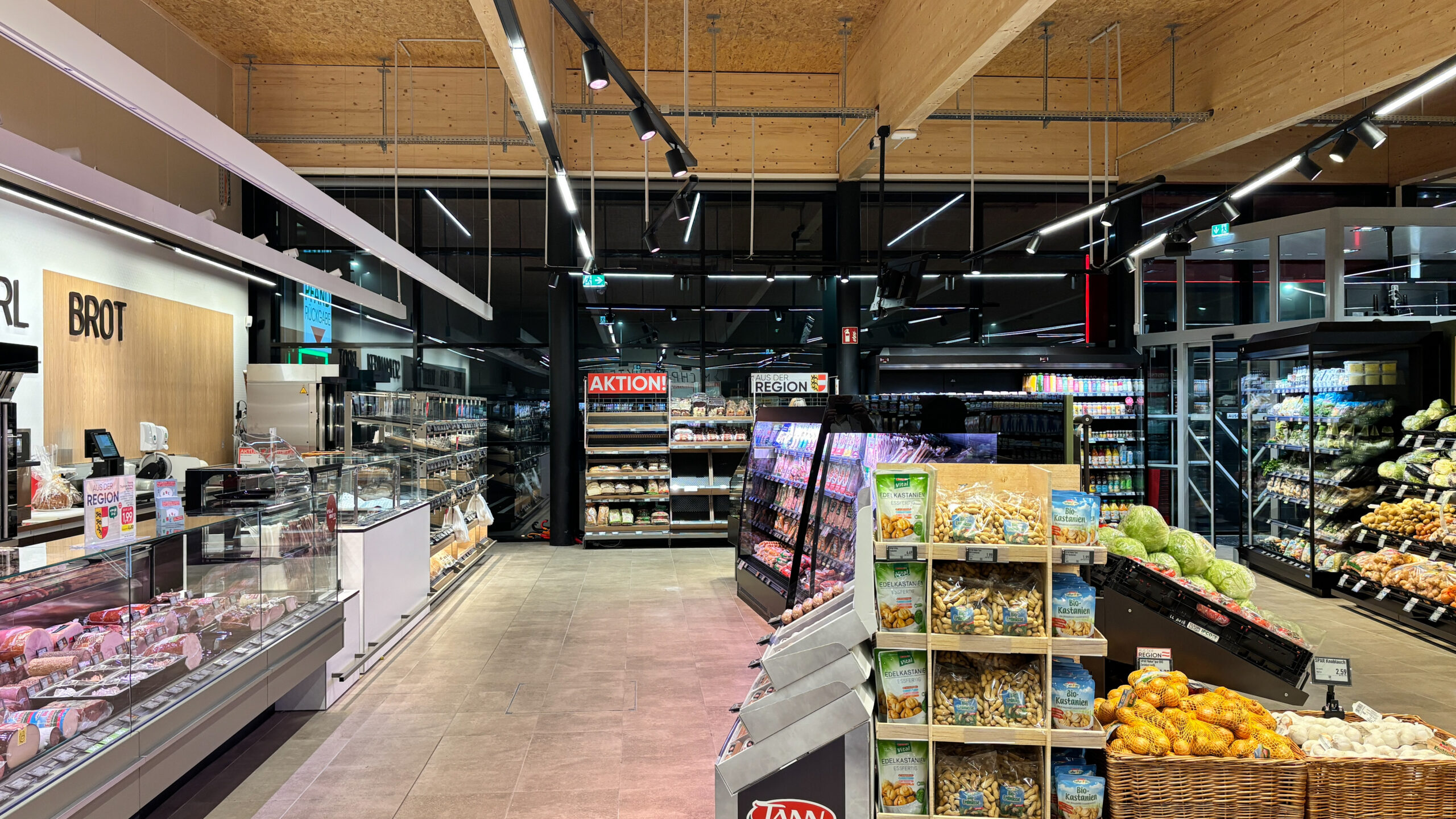 Neubau Spar Supermarkt Klein St. Paul