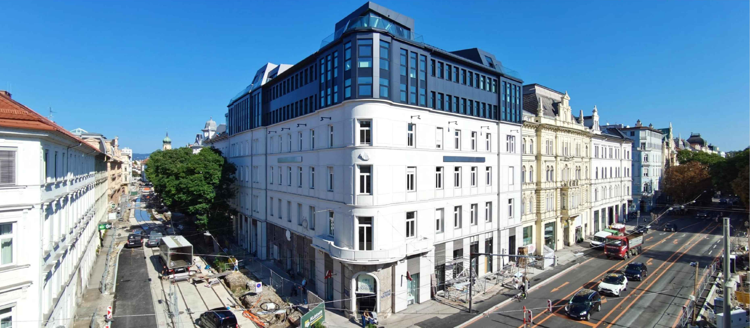 Um- und Zubau Merkur City Office