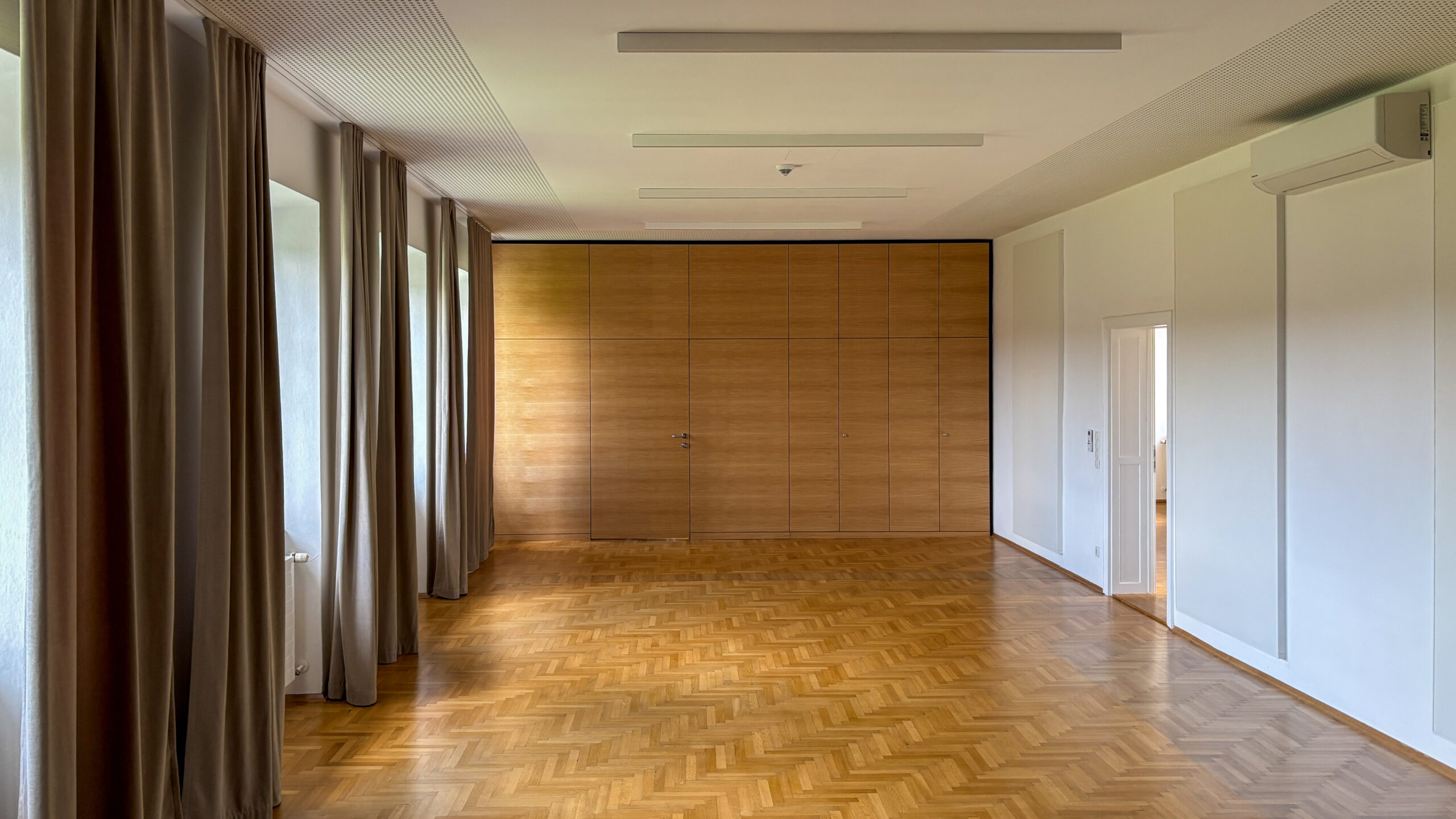 Umbau Vorspielraum Sendergebäude