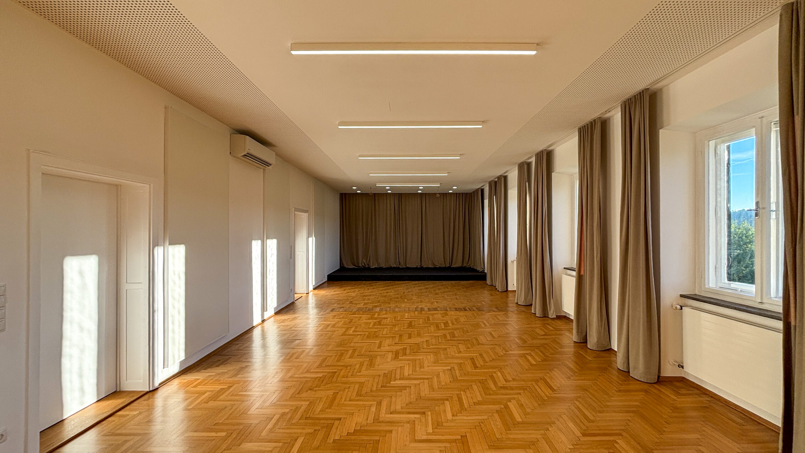 Umbau Vorspielraum Sendergebäude