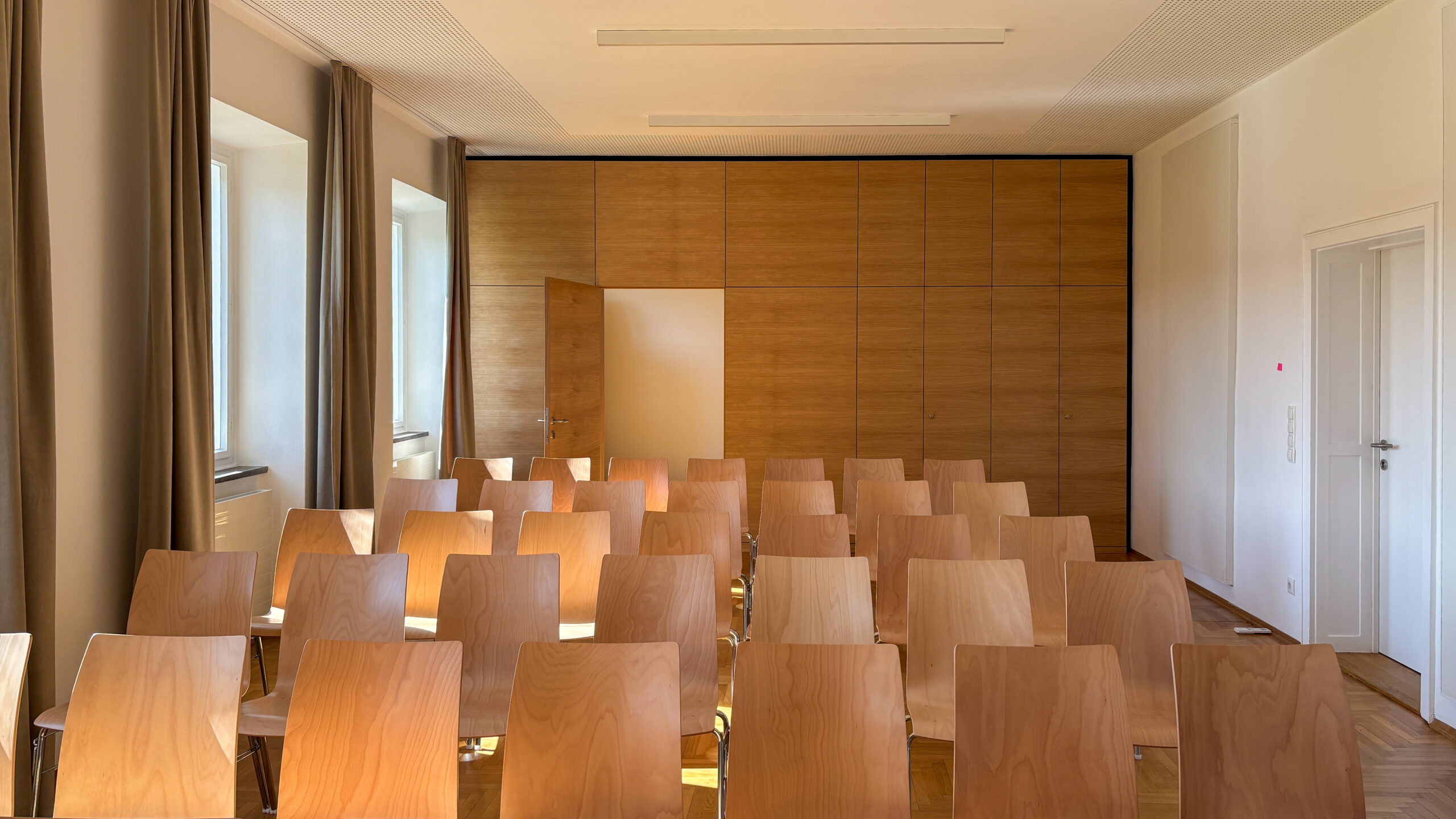 Umbau Vorspielraum Sendergebäude